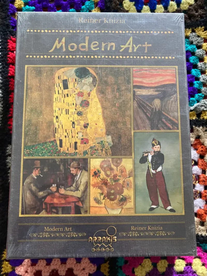 Juego de mesa Modern Art Reiner Knizia - 1