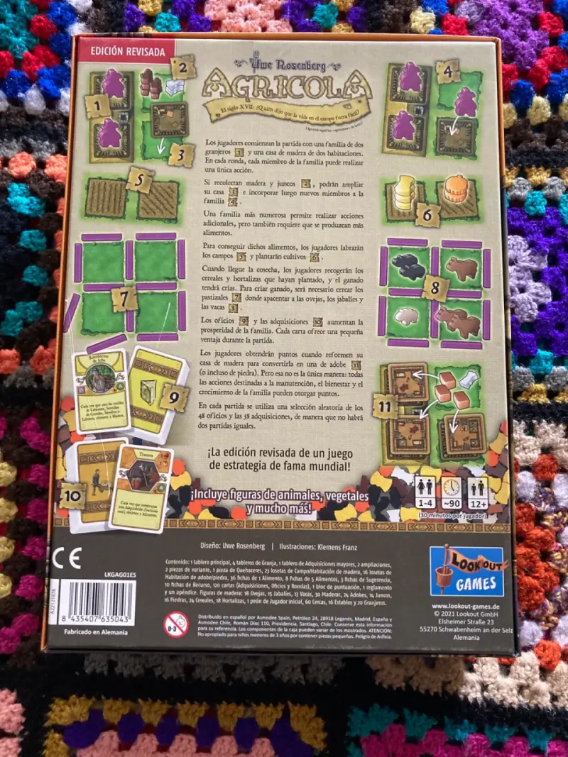Juego de mesa Agricola Edición revisada español - 2