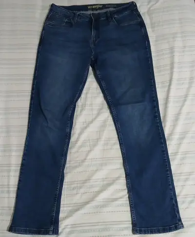Jeans Wrangler azul regular fit - miniatura 1