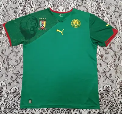 Camiseta oficial selección Camerún Puma - miniatura 1