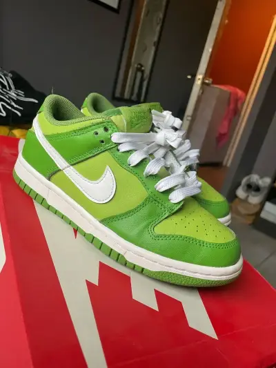Zapatillas Nike Dunk verdes - miniatura 2