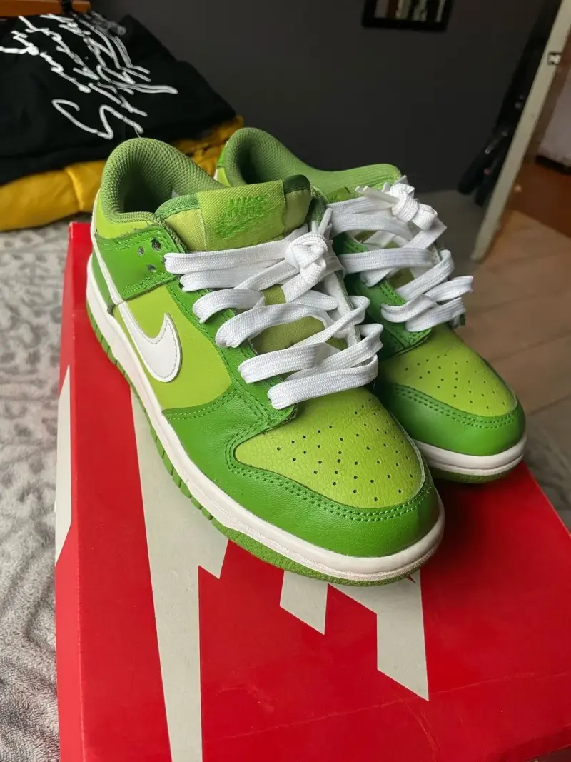 Zapatillas Nike Dunk verdes - 4