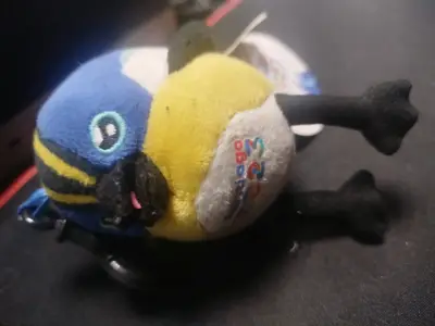 Llavero de peluche de pájaro colorido fiu - miniatura 3