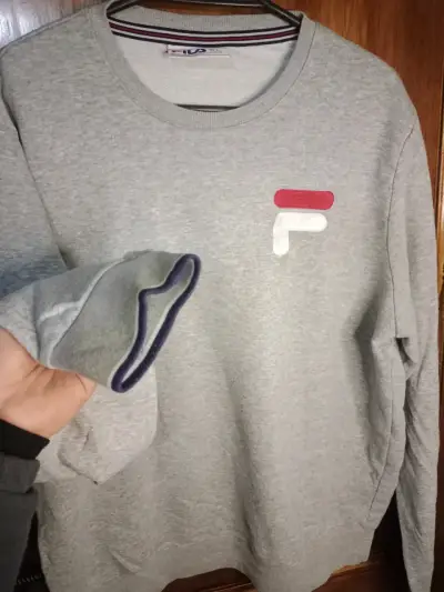 Polerón gris Fila Talla L - miniatura 3