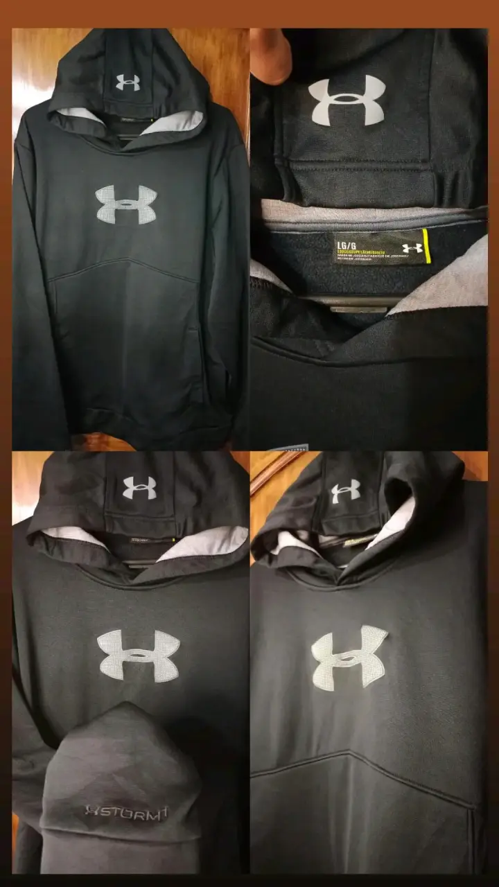 Polerón Under Armour negro con capucha - 5