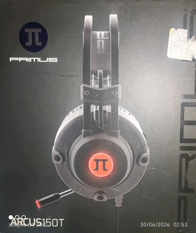 Audífonos Primus Arcus 150T con micrófono - 1