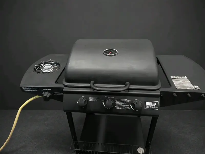 Parrilla a gas BBQ Grill con quemador lateral