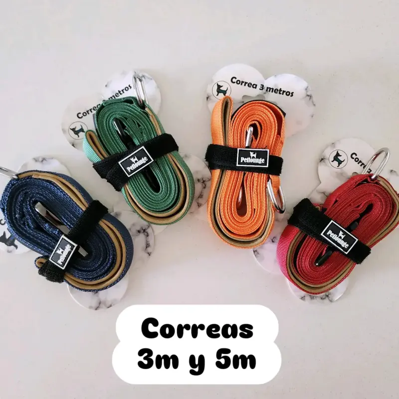 Correas para perros 3m y 5m Petlounge