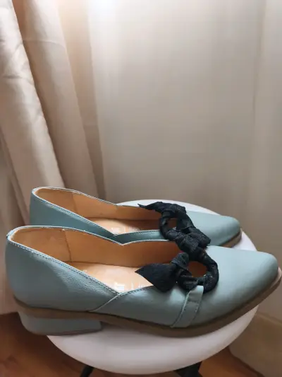 Zapatos de mujer Gian Dapiranze turqueza - miniatura 2