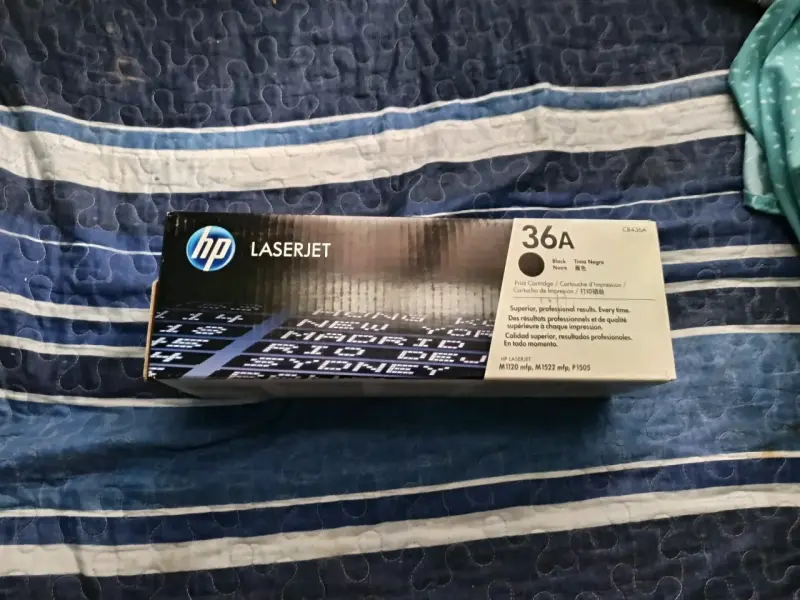 Tóner HP 36A Negro Original CB436A - 2