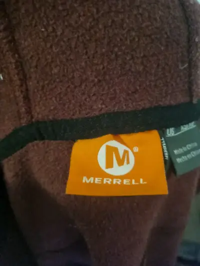 Chaqueta polar Merrell burdeo - miniatura 1
