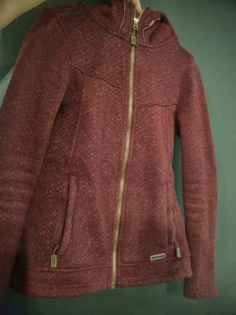 Chaqueta polar Merrell burdeo - 2