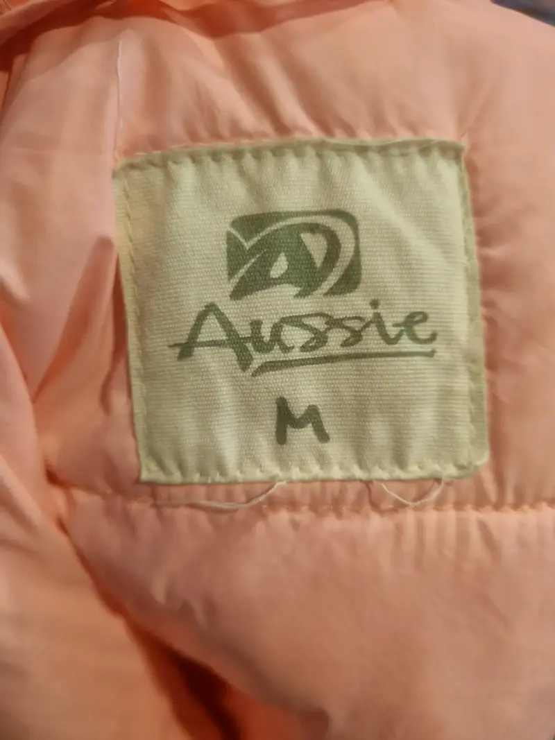 Chaqueta Aussie color salmón talla M - 1