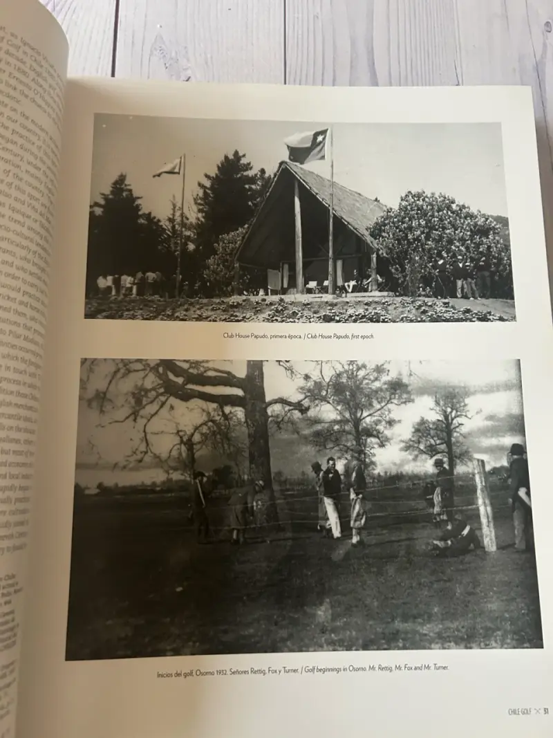Libro Chile Golf 135 años de historia - 2