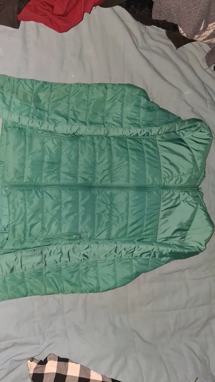 Chaleco acolchado verde unisex - 1