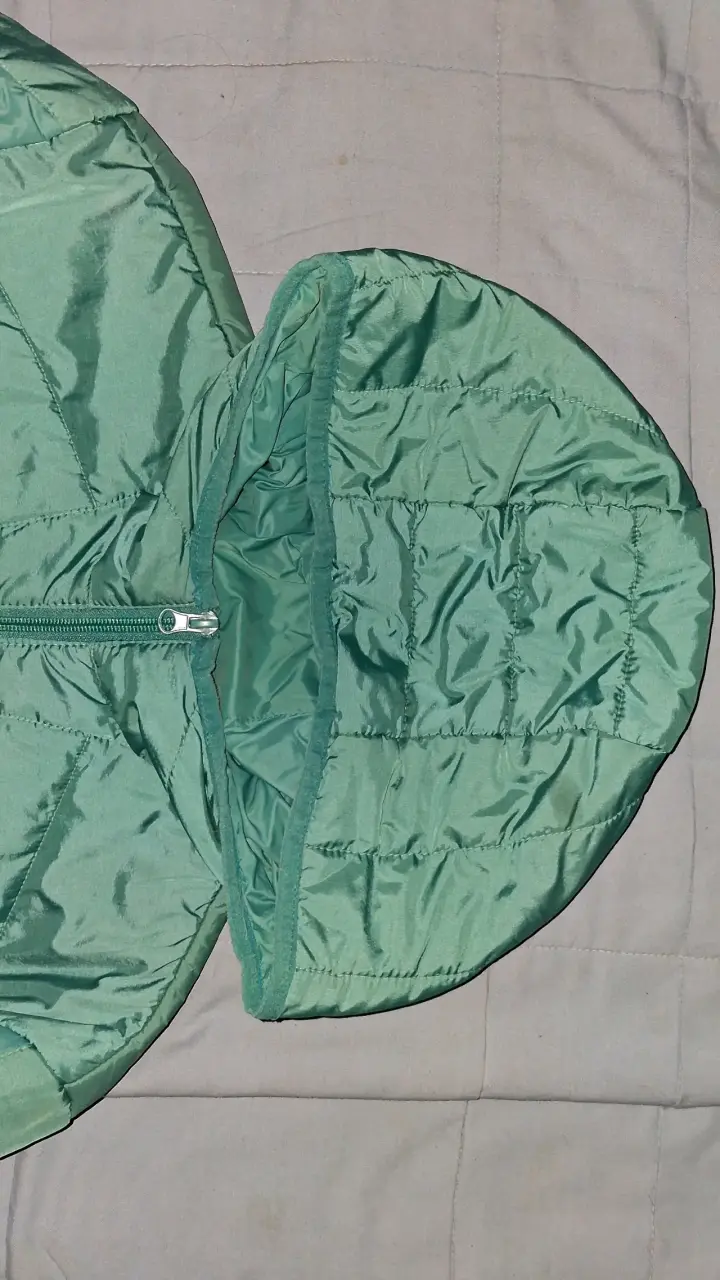 Chaleco acolchado verde unisex - 3