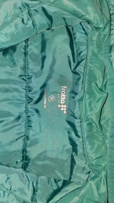 Chaleco acolchado verde unisex - miniatura 4