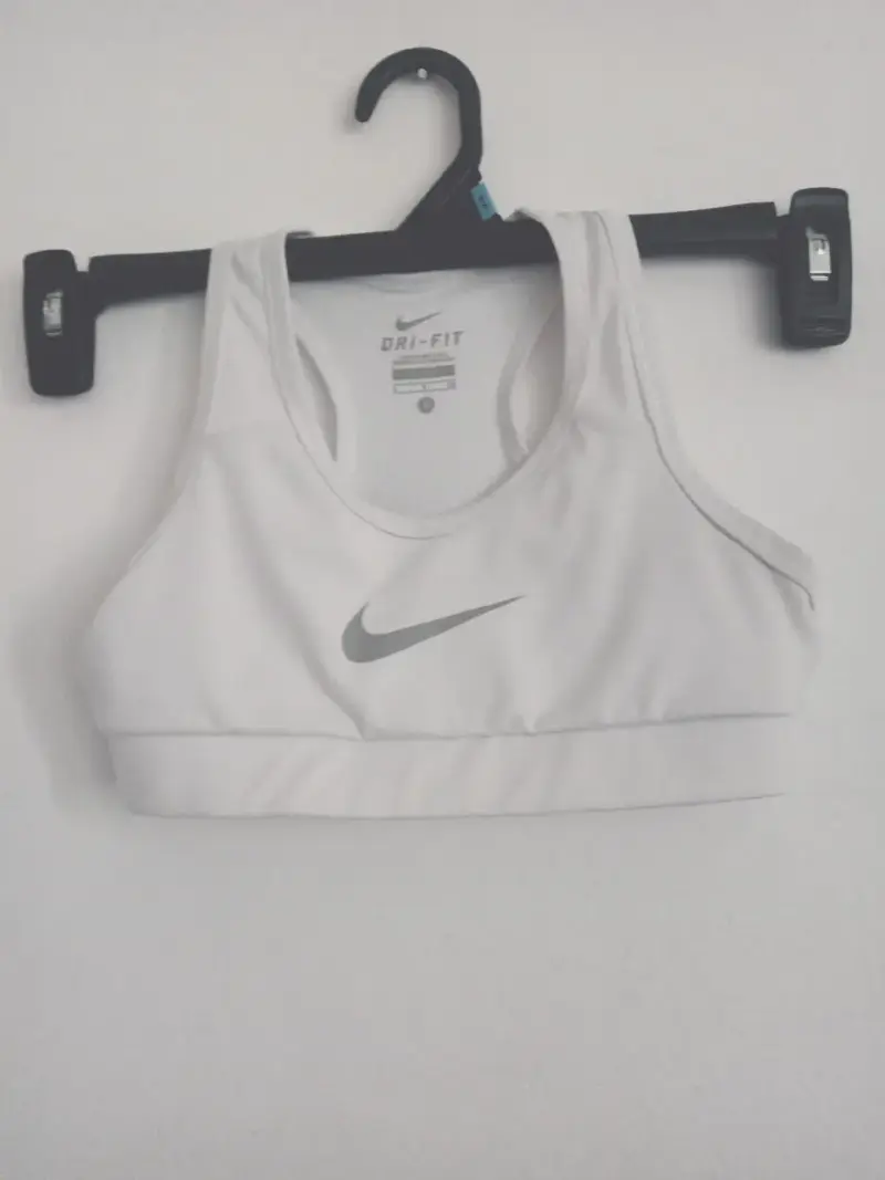 Top deportivo Nike Dri-FIT blanco - 1
