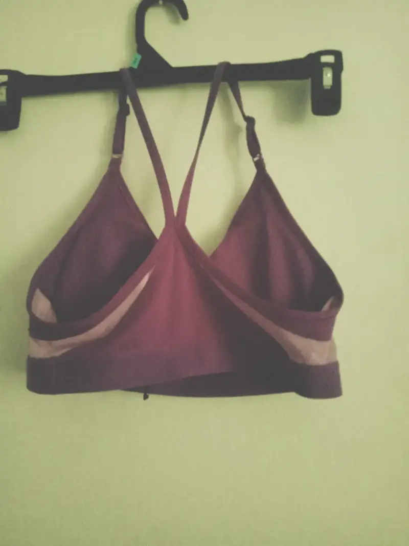 Top deportivo Nike morado para mujer - 2
