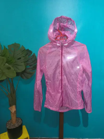 Chaqueta cortaviento morada para mujer - miniatura 6