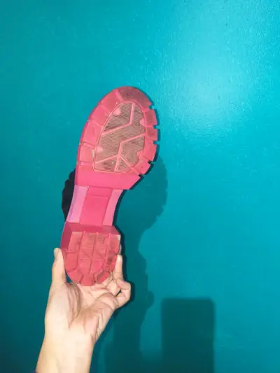 Botines negros con suela rosa Moleca - miniatura 5
