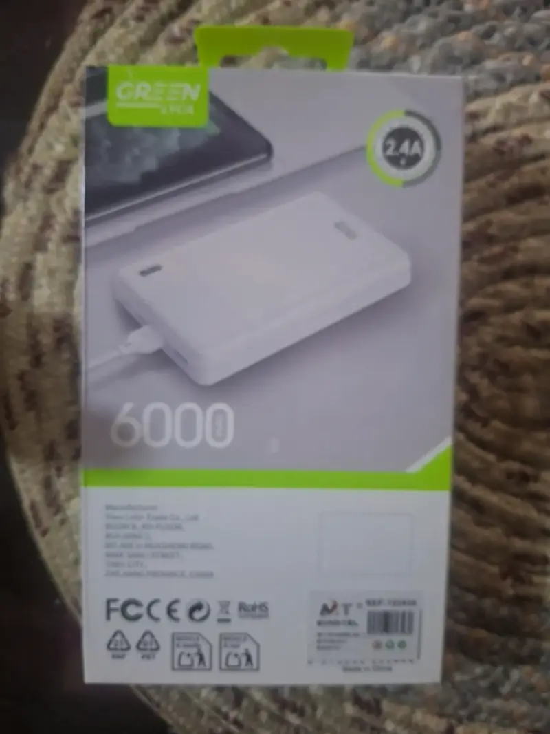 Power bank Green Lyca 8000mAh carga rápida - 3