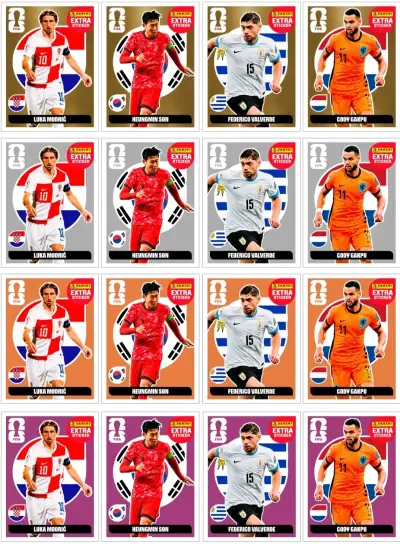 Extra stickers mundial 2026 alternativos - miniatura 5