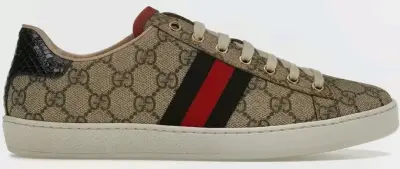 Zapatillas Gucci ACE GG Supreme Beige. - miniatura 1