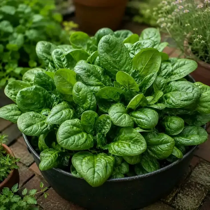 100 Semillas de Espinaca para Cultivo Doméstico - 1