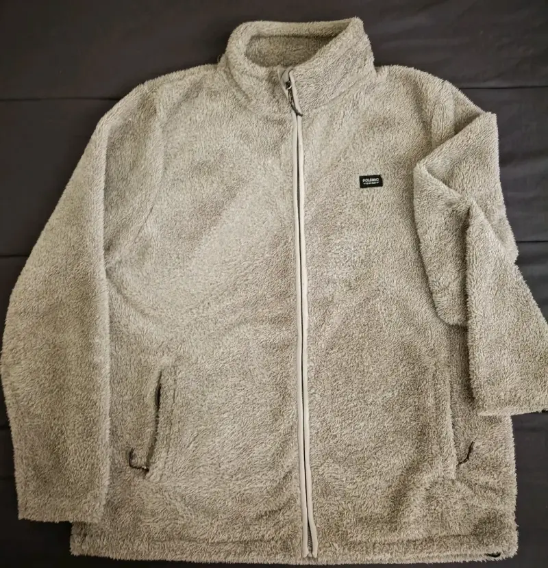 Chaqueta de polar gris Polemic - 3