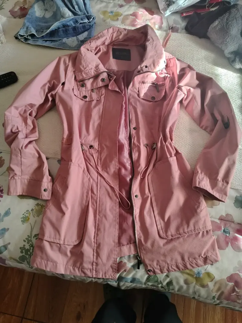 Parka rosada Wados con capucha ajustable - 4
