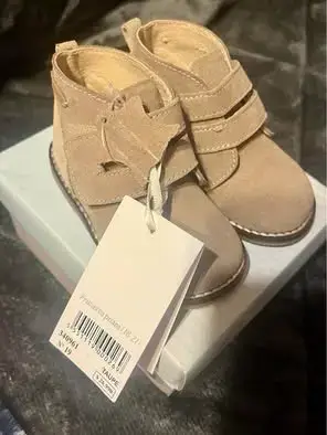 Zapatos (botines) de bebé Opaline beige - miniatura 2