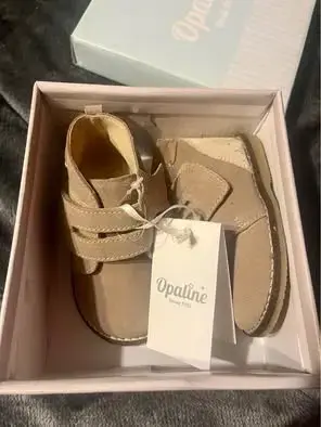 Zapatos (botines) de bebé Opaline beige - 4