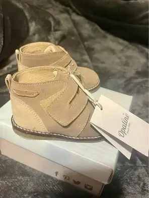 Zapatos (botines) de bebé Opaline beige - 5