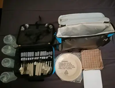 Bolso cooler klimber con accesorios camping - miniatura 2