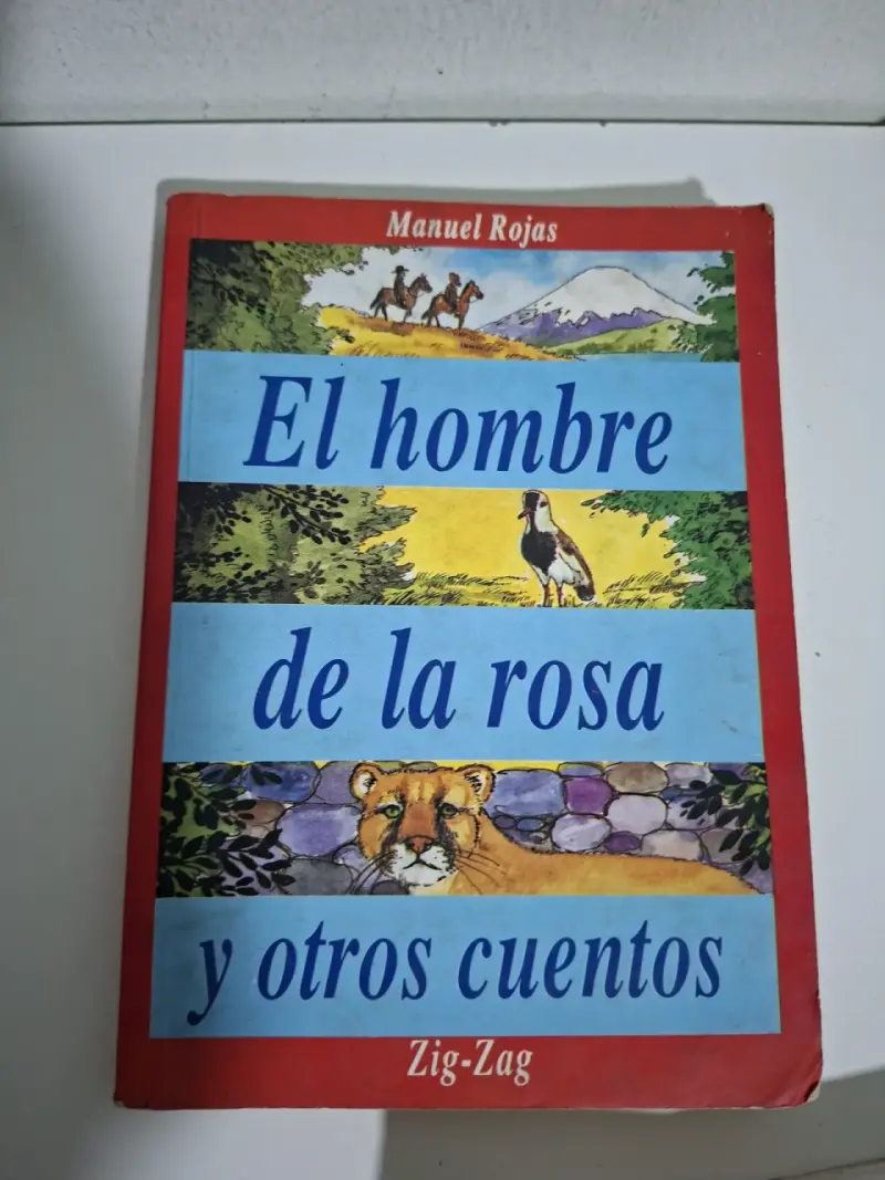 Libro 'El hombre de la rosa' de Manuel Rojas