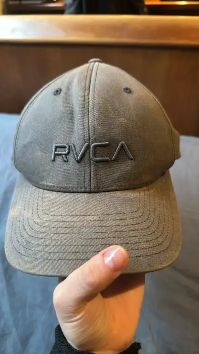 Gorra RVCA gris casual unisex - miniatura 1
