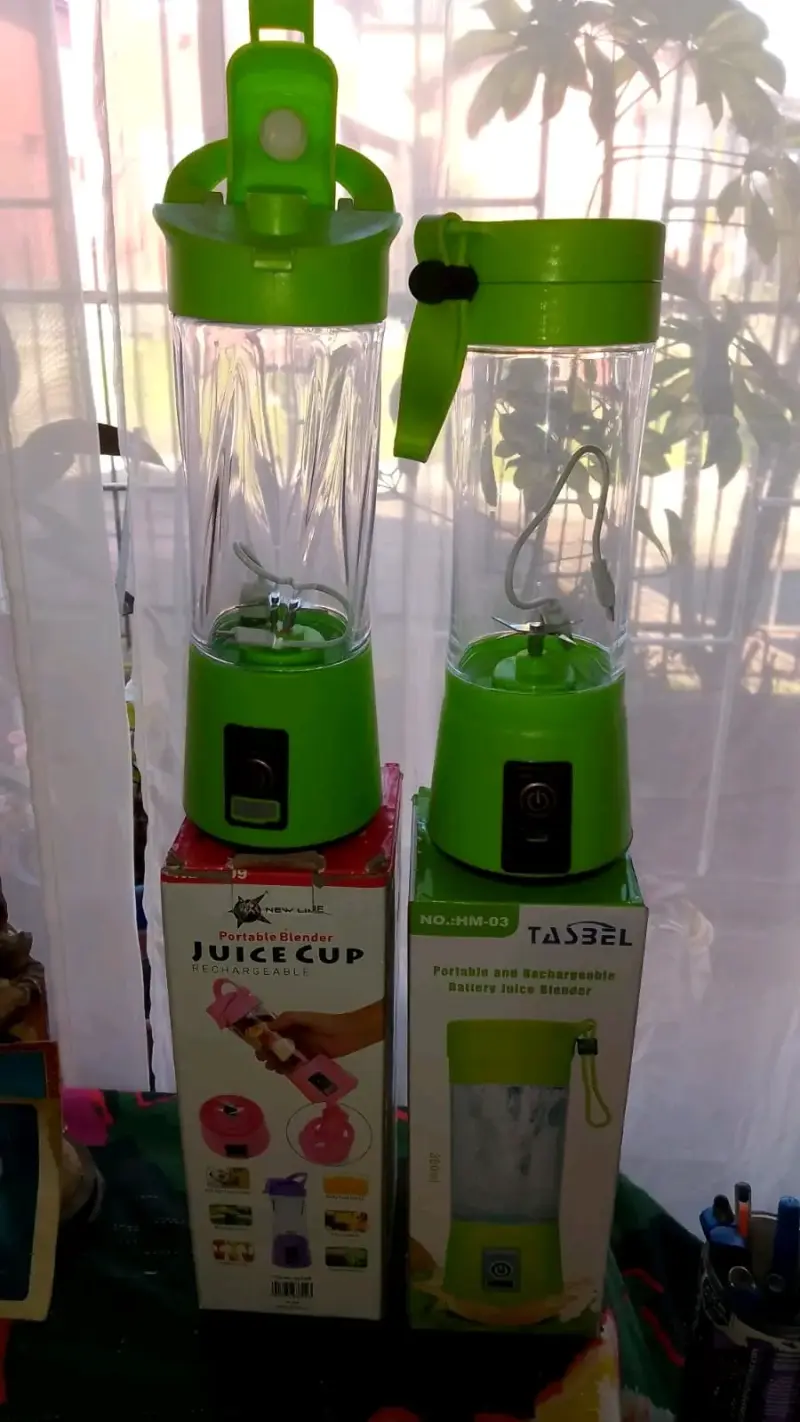 Licuadora portátil recargable verde - 3
