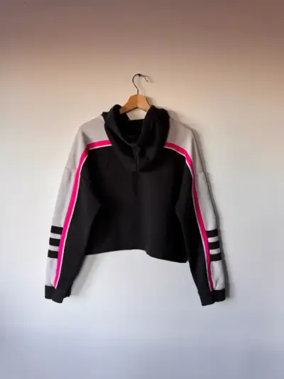 Polerón Adidas Talla M/L negro con capucha - miniatura 4