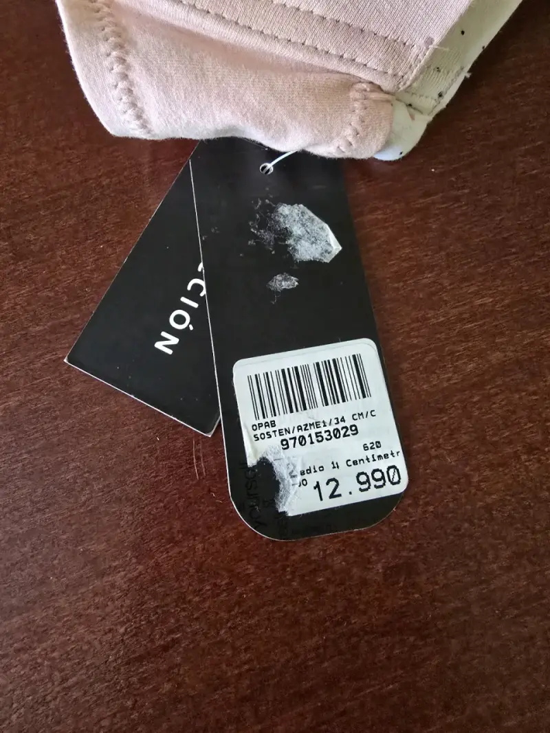 Pack sostén Palmers 34B rosado y estampado nuevos - 2