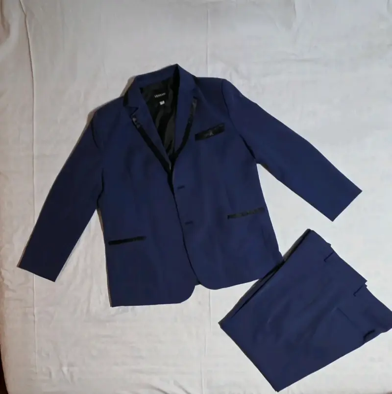 Traje azul marino para hombre talla XXL