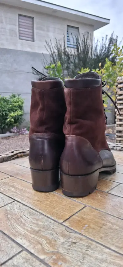 BOTINES ALTOS PAUL GREEN 100%CUERO 39 - miniatura 3