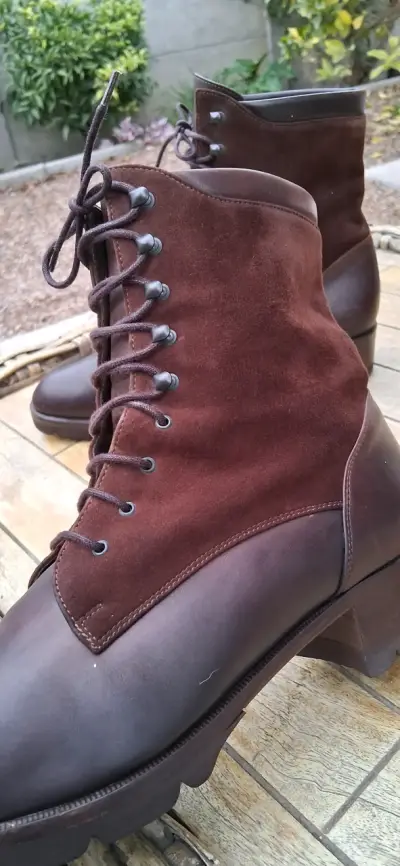 BOTINES ALTOS PAUL GREEN 100%CUERO 39 - miniatura 5