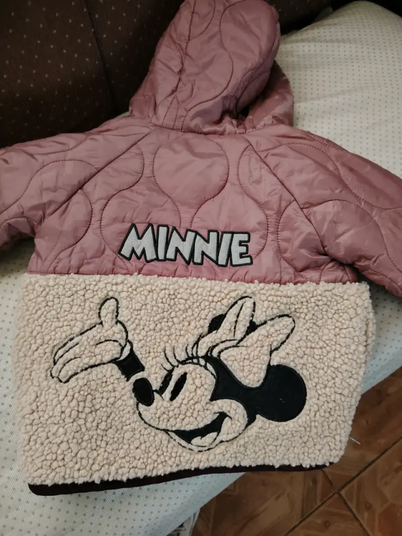 Chaqueta infantil Minnie con capucha - 1