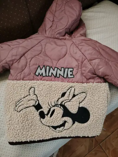 Chaqueta infantil Minnie con capucha - miniatura 1