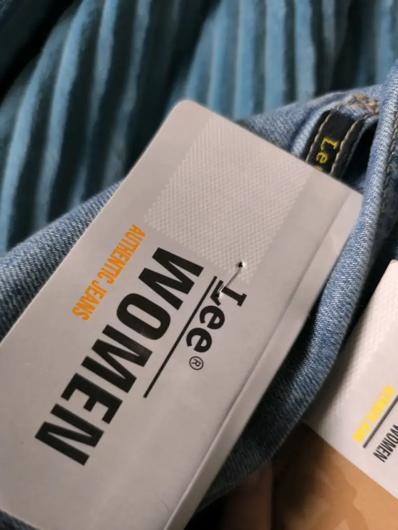 Jeans Lee azul claro mujer - 4
