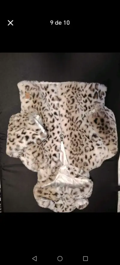 Chaqueta acolchada plateada para niño - miniatura 4