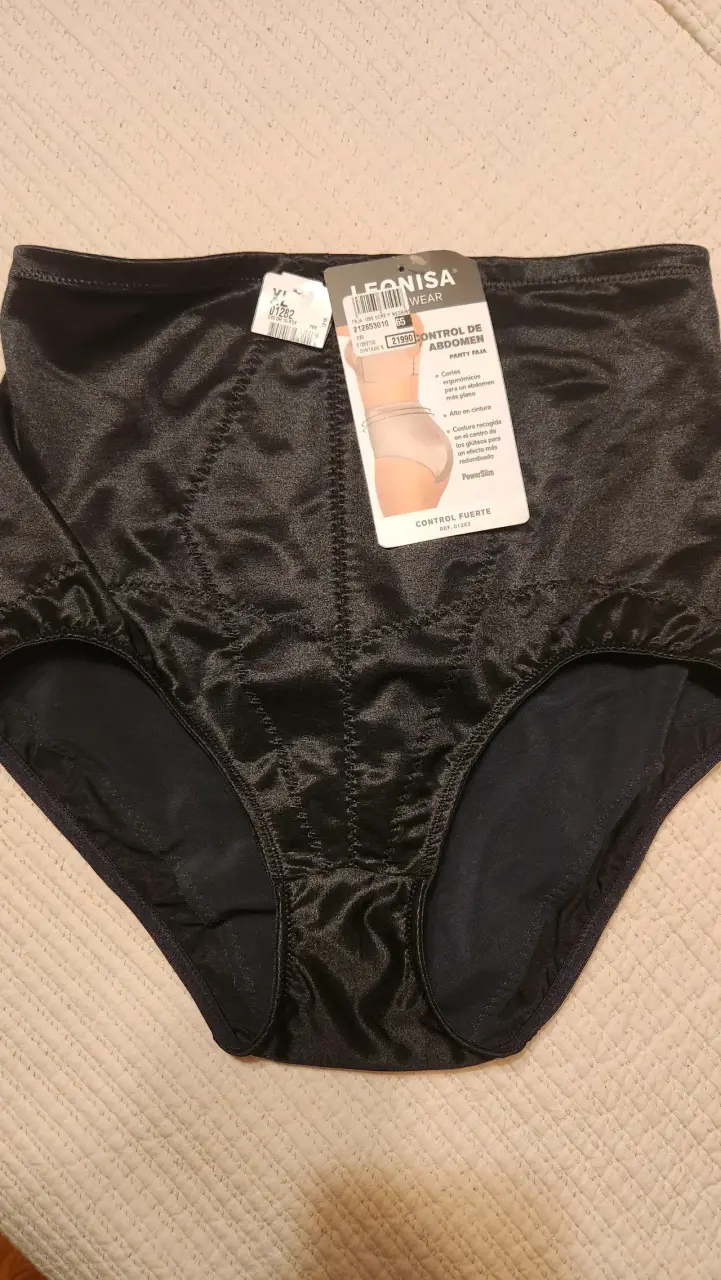 Calzon Leonisa control de abdomen negro talla xl - 1