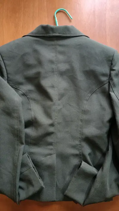 Blazer verde oscuro para mujer - miniatura 3