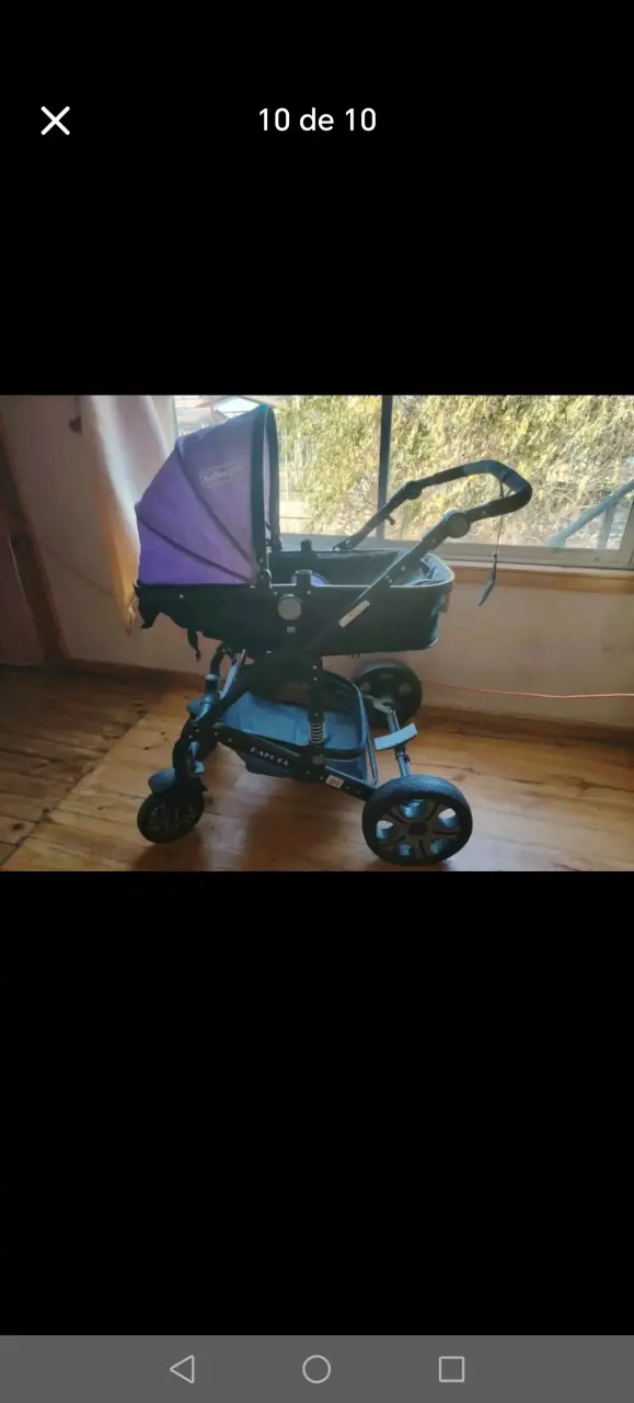 Coche de bebé marca bebeglo, dakotamorado plegable - 1